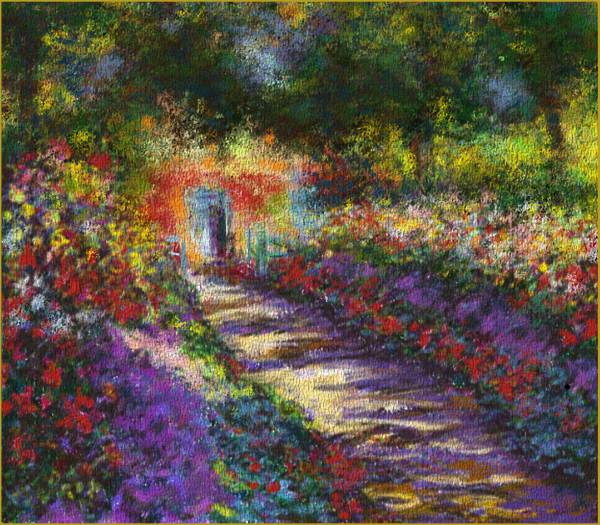 Monet Study, Garden Path